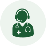 Clinician available for support